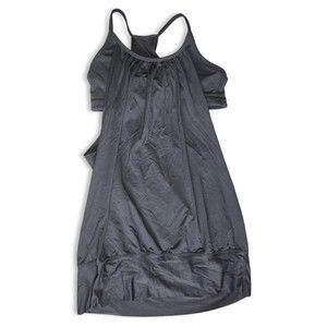 Lululemon Women's Tank Top Black Built in Sports Bra SizeMeasurements in Photos